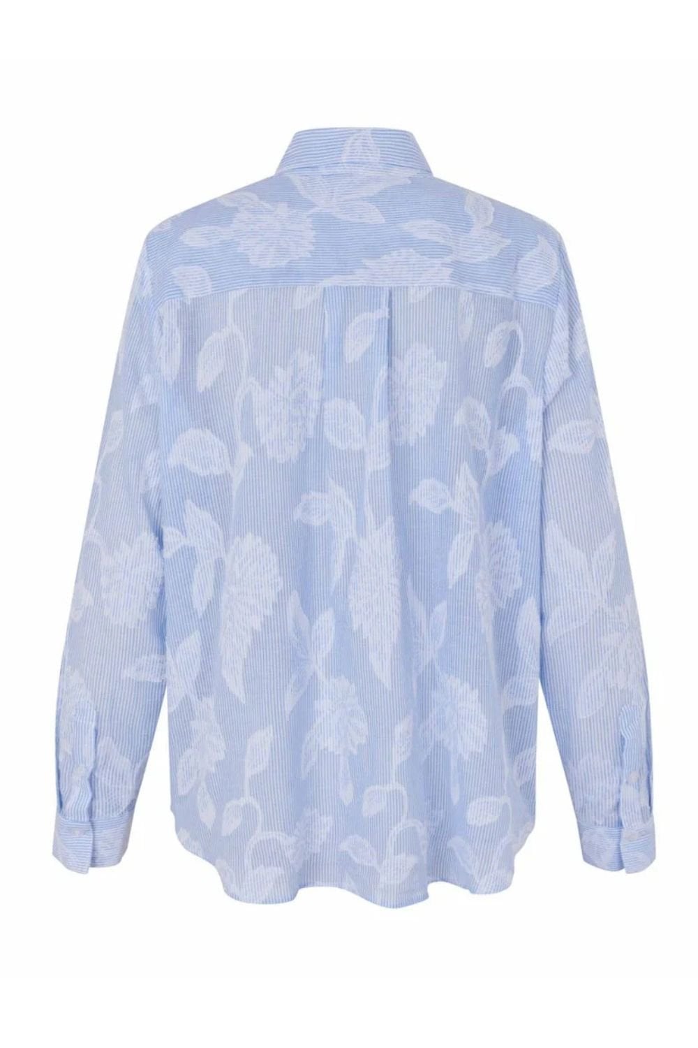 IMMA JACQUARD STRIPE SHIRT | COL=PLACID BLUE