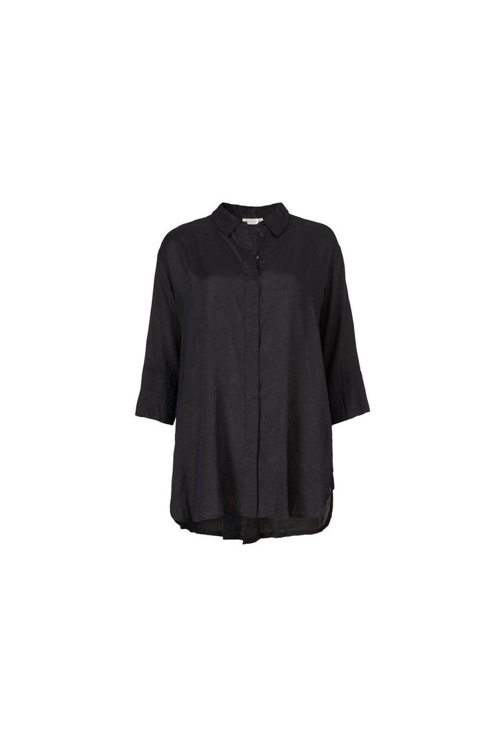 INDRASSI BLOUSE | COL=BLACK,FLAME