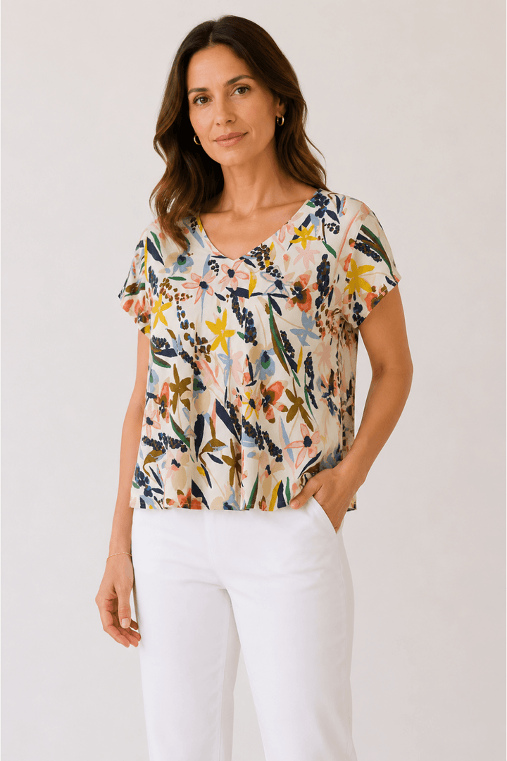 KALLO TOP | COL=WHITE CAP
