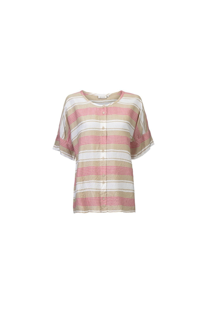 LESHA BLOUSE | COL=LIPSTICK
