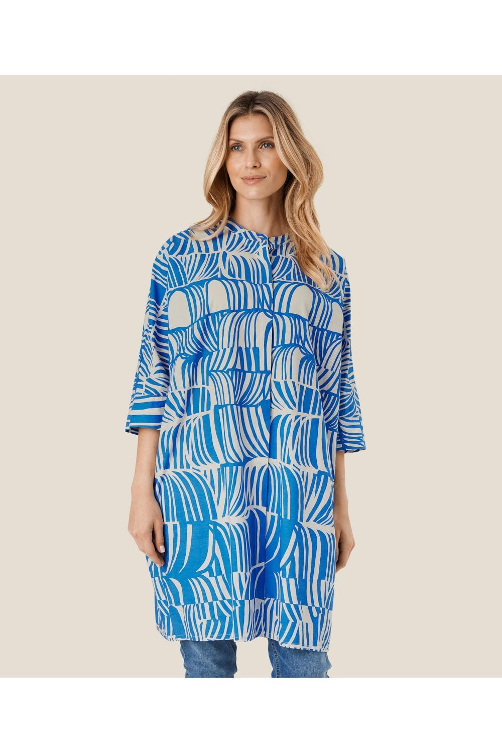LOSETTA DRESS | COL=NEBULA BLUE