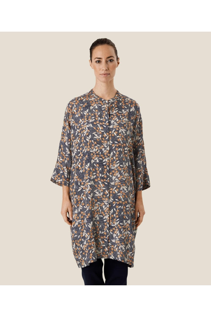 LOSETTA DRESS | COL=MARITIME BLUE