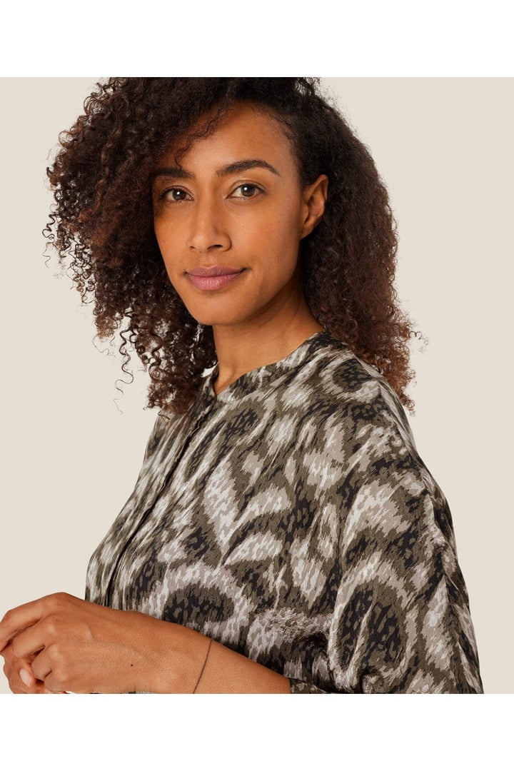 LOSETTA DRESS | COL=SEA TURTLE