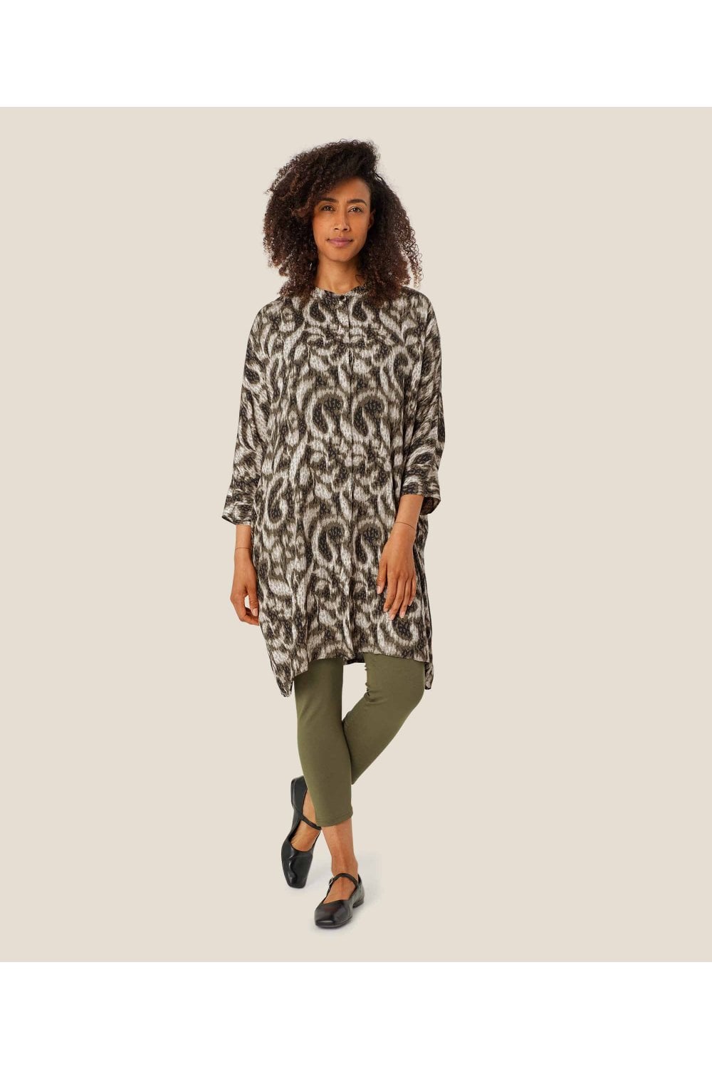 LOSETTA DRESS | COL=SEA TURTLE