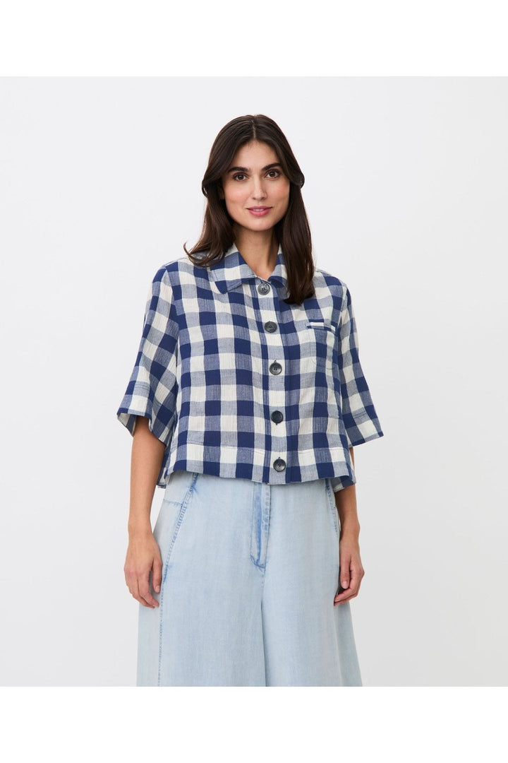LSARIEL SHIRT | COL=MEDIEVAL BLUE