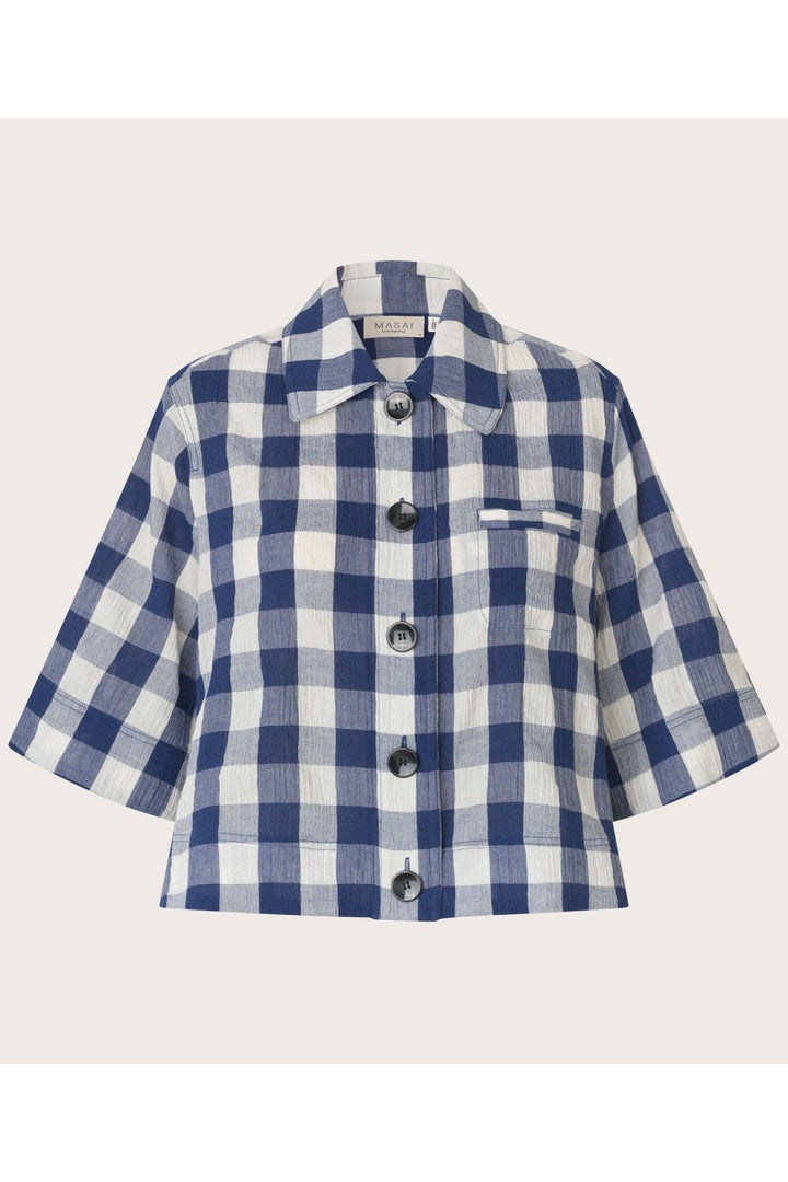 LSARIEL SHIRT | COL=MEDIEVAL BLUE