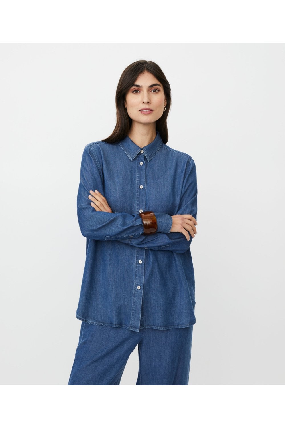 LSHANA SHIRT | COL=WASHED DENIM