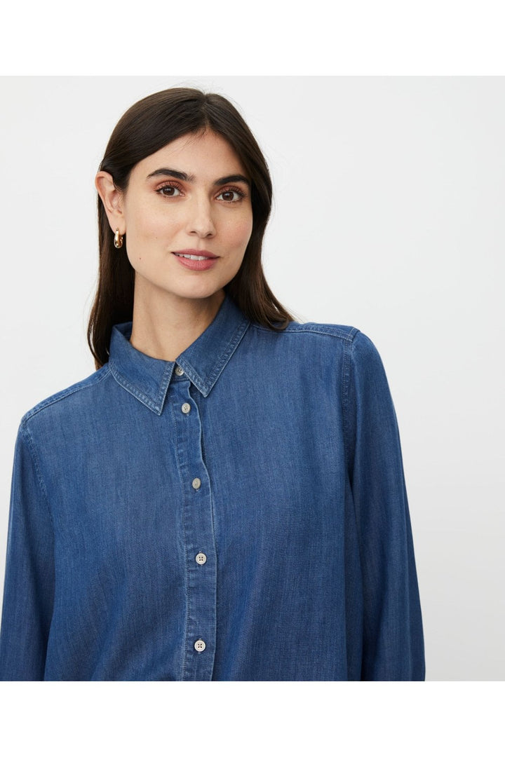 LSHANA SHIRT | COL=WASHED DENIM