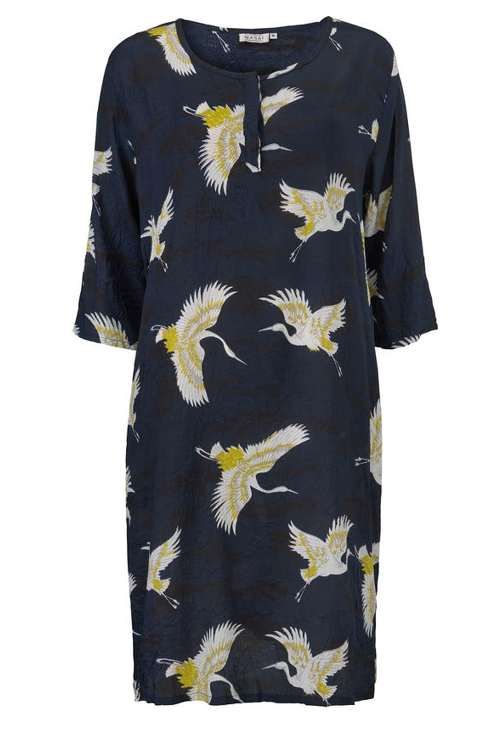 NADIA DRESS | COL=NAVY
