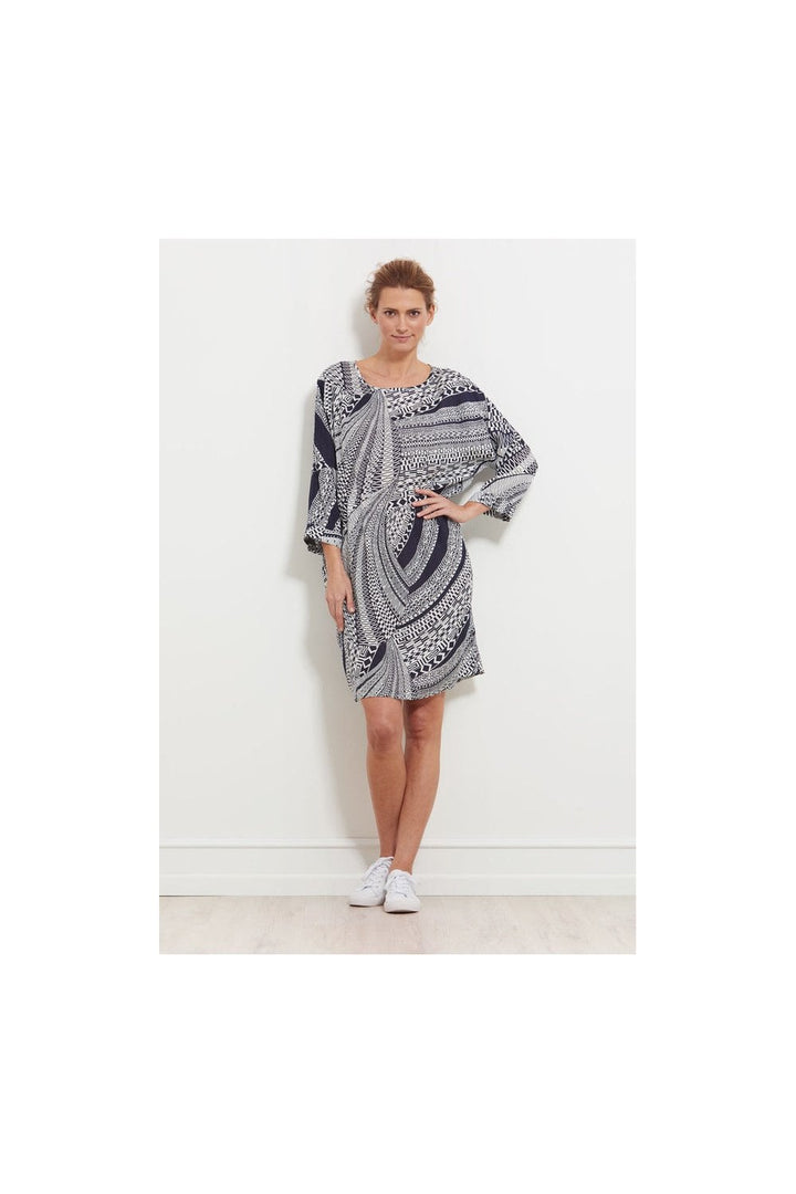 NAN DRESS | COL=NAVY