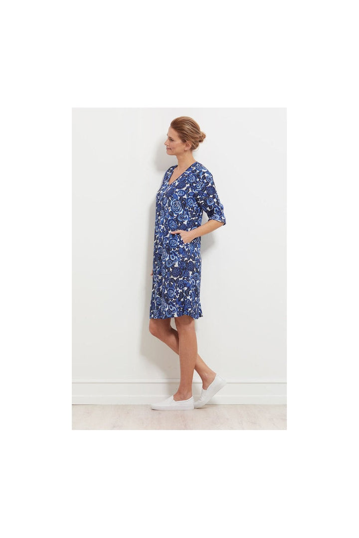 NAOKI DRESS | COL=BLUE
