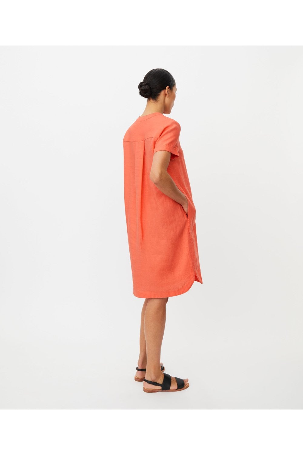 NAREELA DRESS | COL=CAMELLIA,FUSCHIA