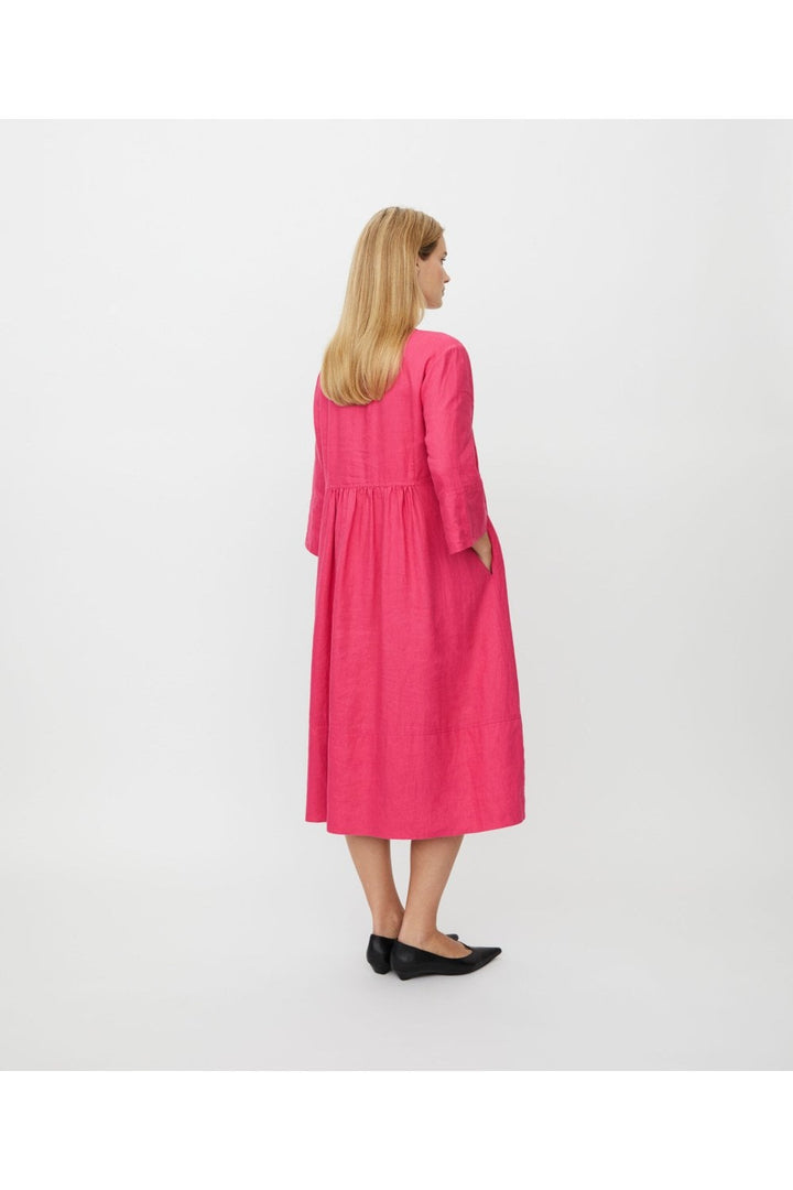 NASVA DRESS | COL=CARMINE
