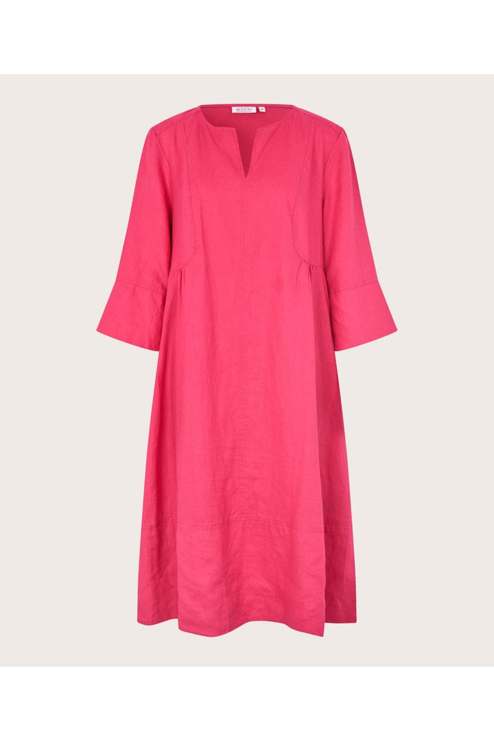 NASVA DRESS | COL=CARMINE