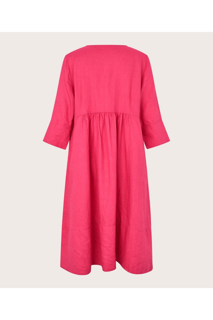 NASVA DRESS | COL=CARMINE