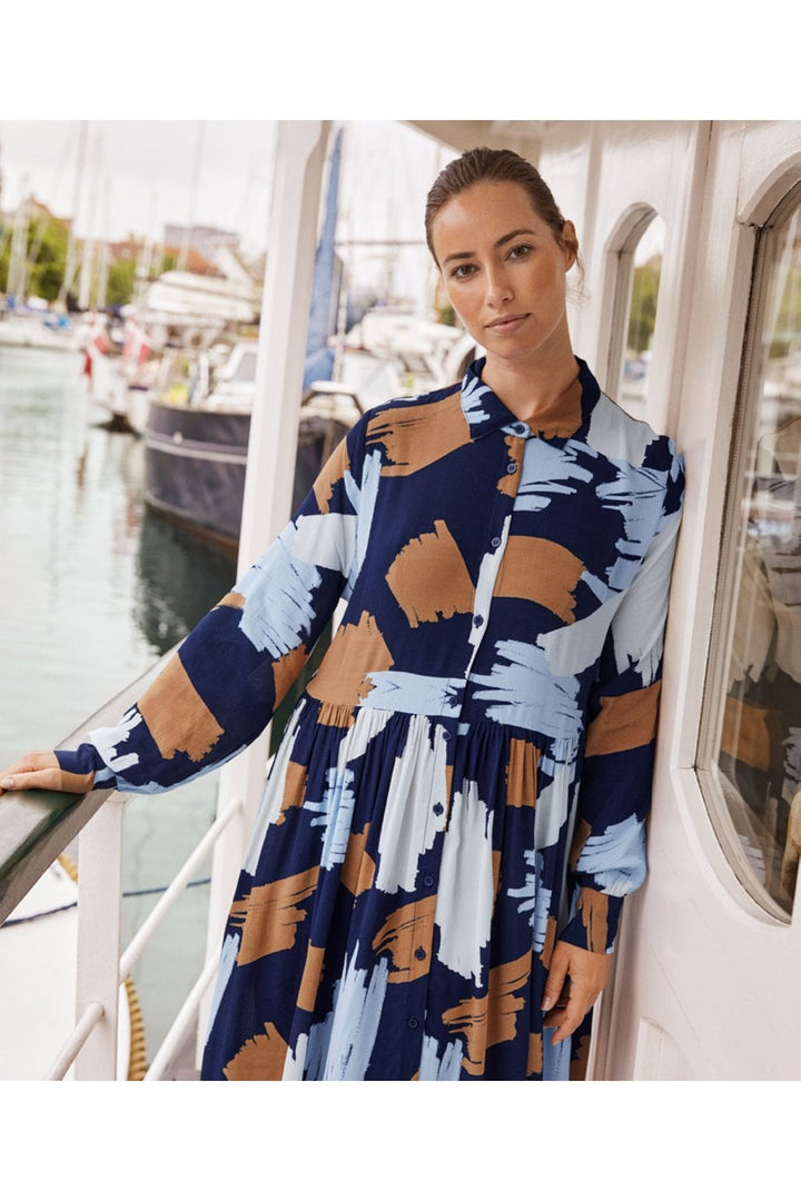 NEJANE DRESS | COL=MARITIME BLUE