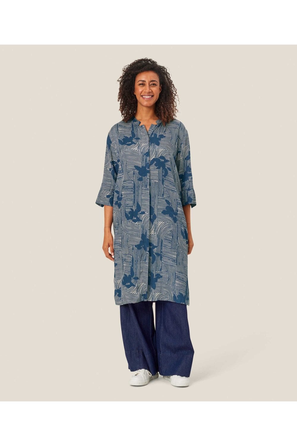 NIEMES DRESS | COL=SARGOSSA SEA