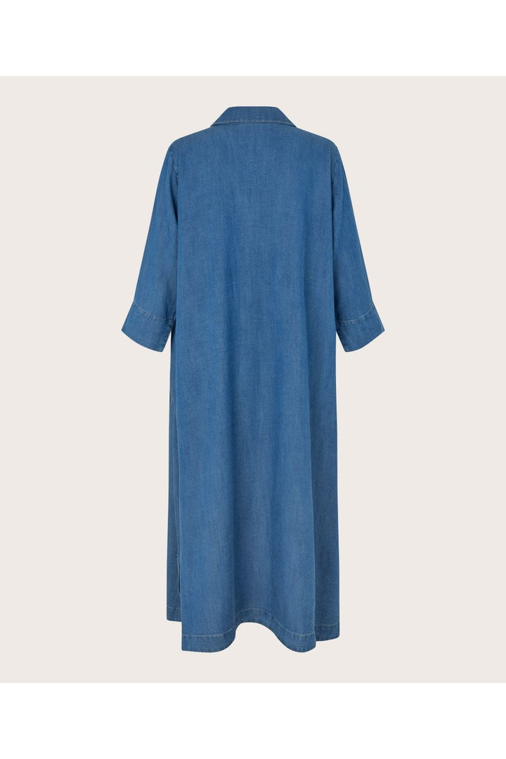 NIKEETA DRESS | COL=WASHED DENIM