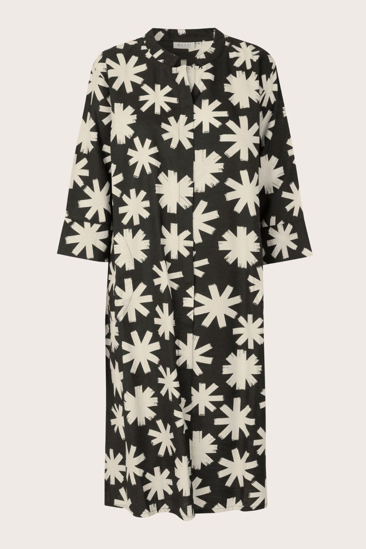 NIMES SHIRT DRESS | COL=BLACK