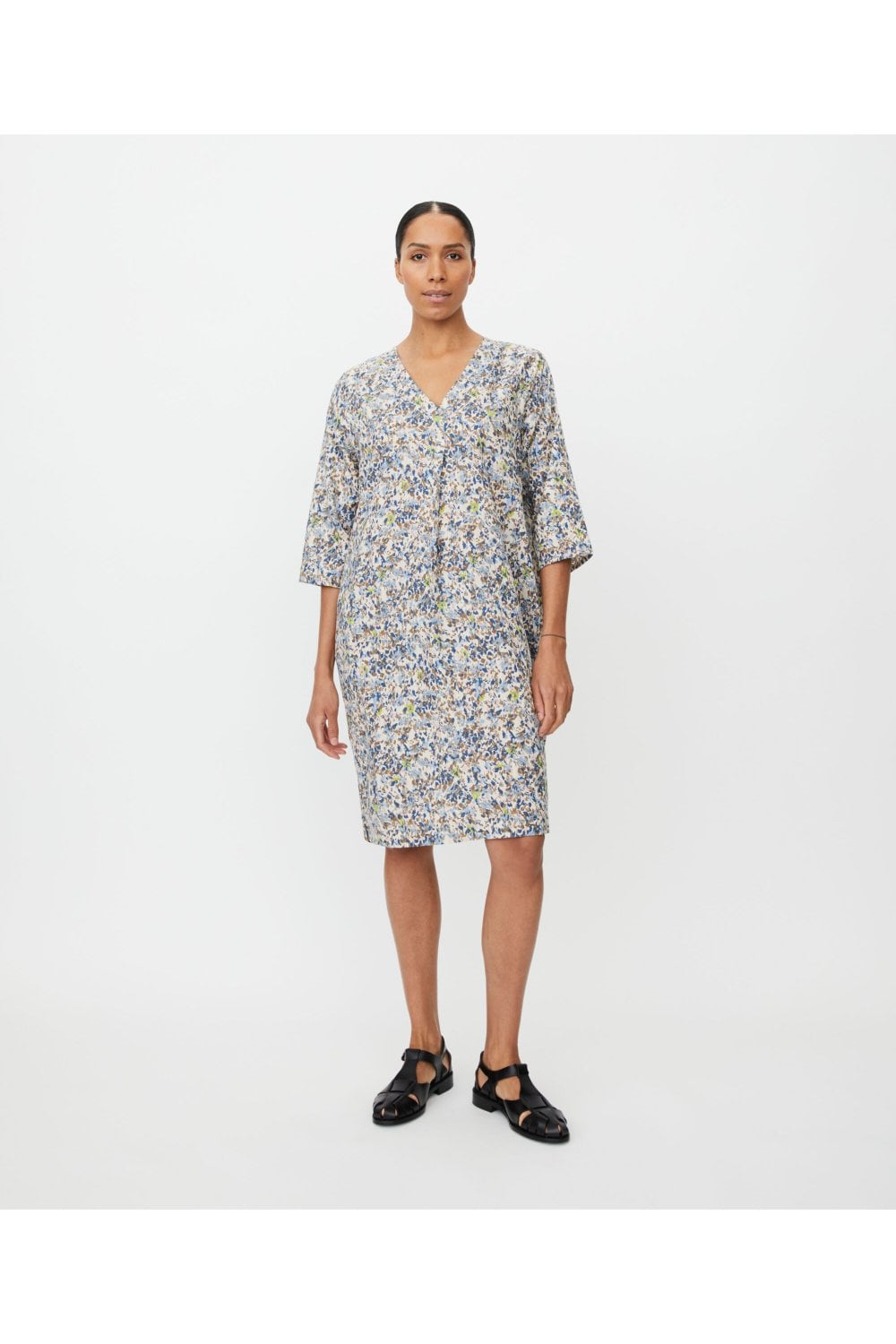 NODETTA DRESS | COL=PLACID BLUE