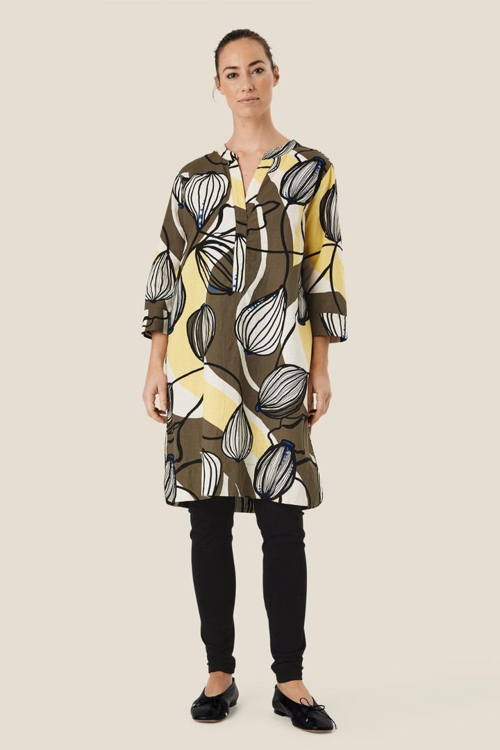 NOKOLO DRESS | COL=RAFFIA