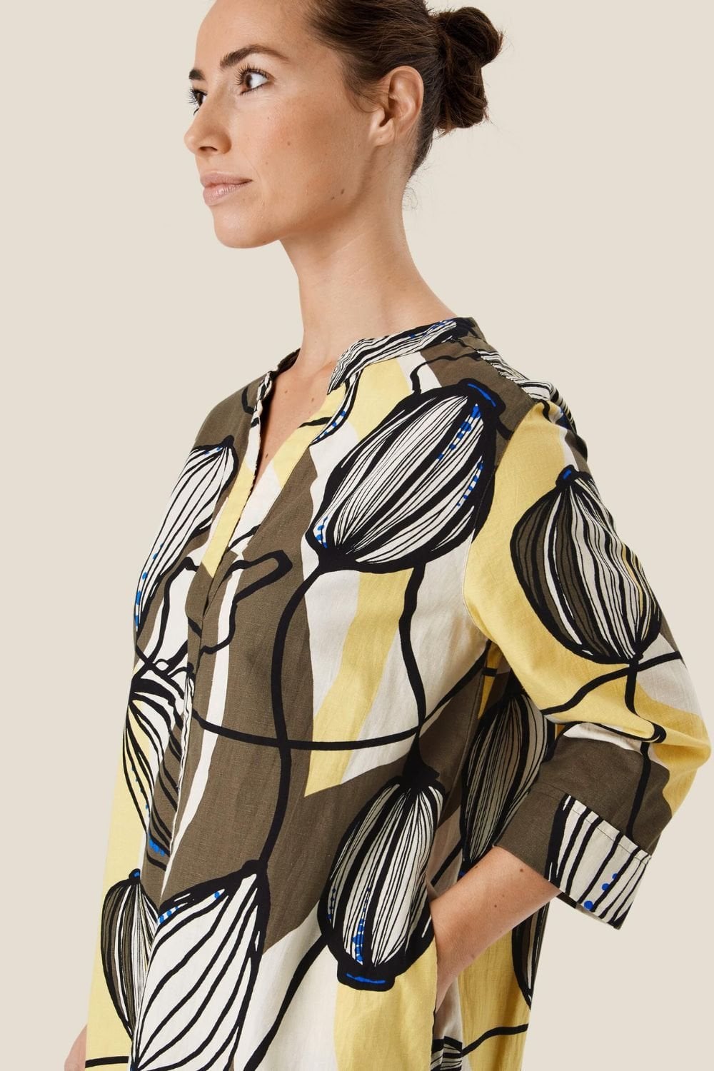 NOKOLO DRESS | COL=RAFFIA