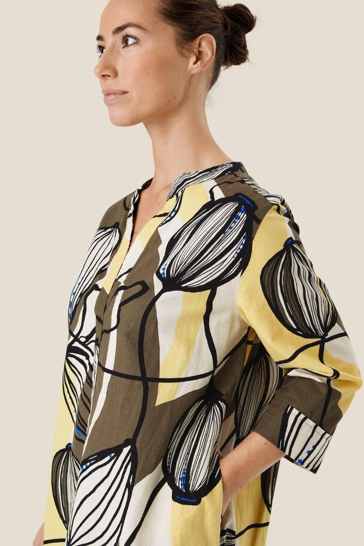 NOKOLO DRESS | COL=RAFFIA