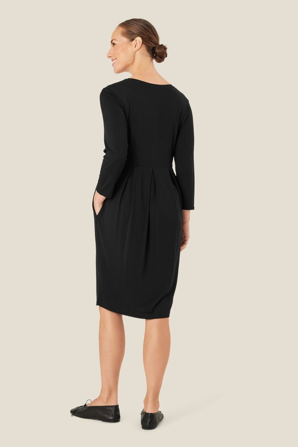 NOMA JERSEY DRESS | COL=BLACK