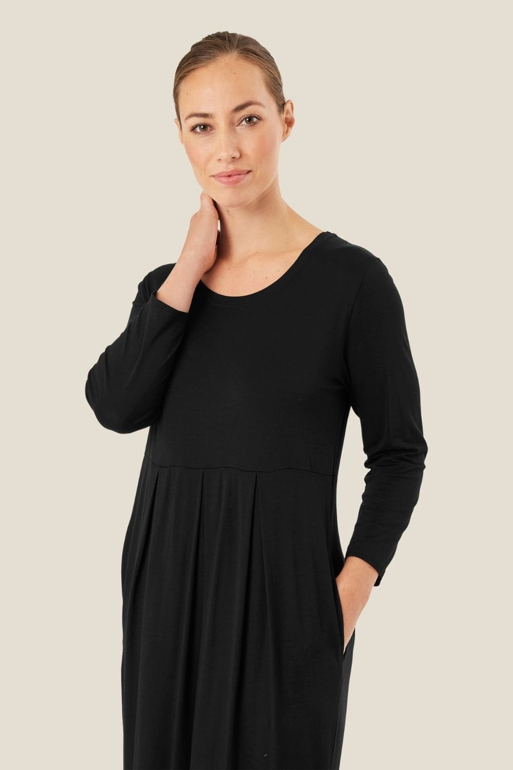 NOMA JERSEY DRESS | COL=BLACK