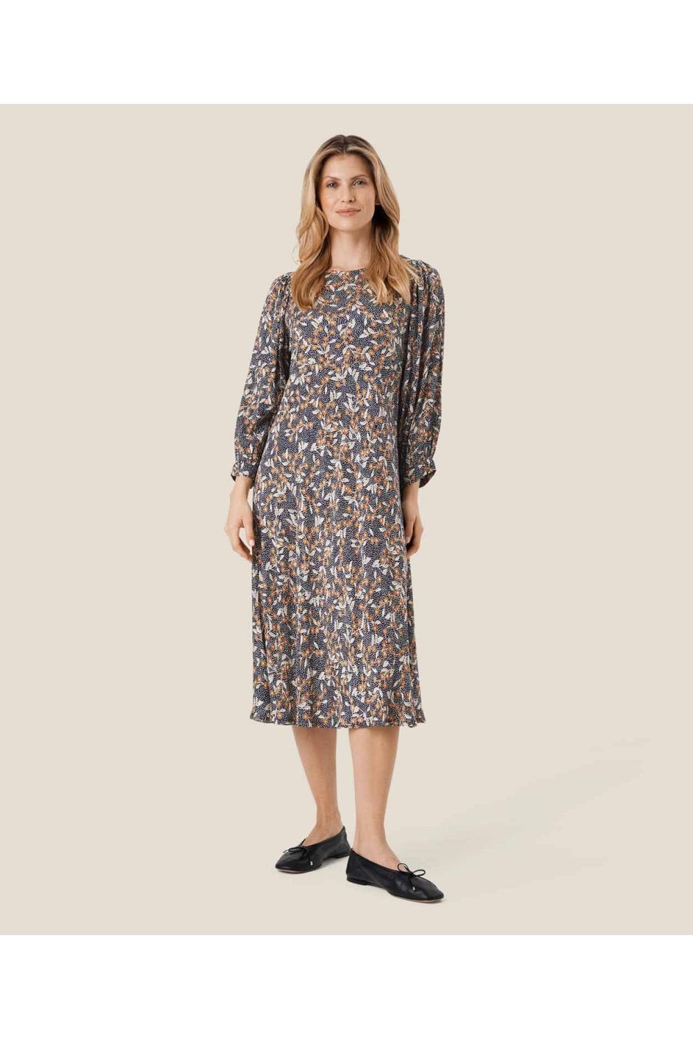 NUKAI DRESS | COL=MARITIME BLUE