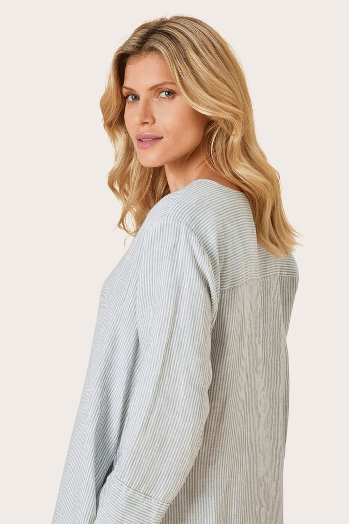 NYBITTEN LONG SLEEVE DRESS | COL=DESERT SAGE