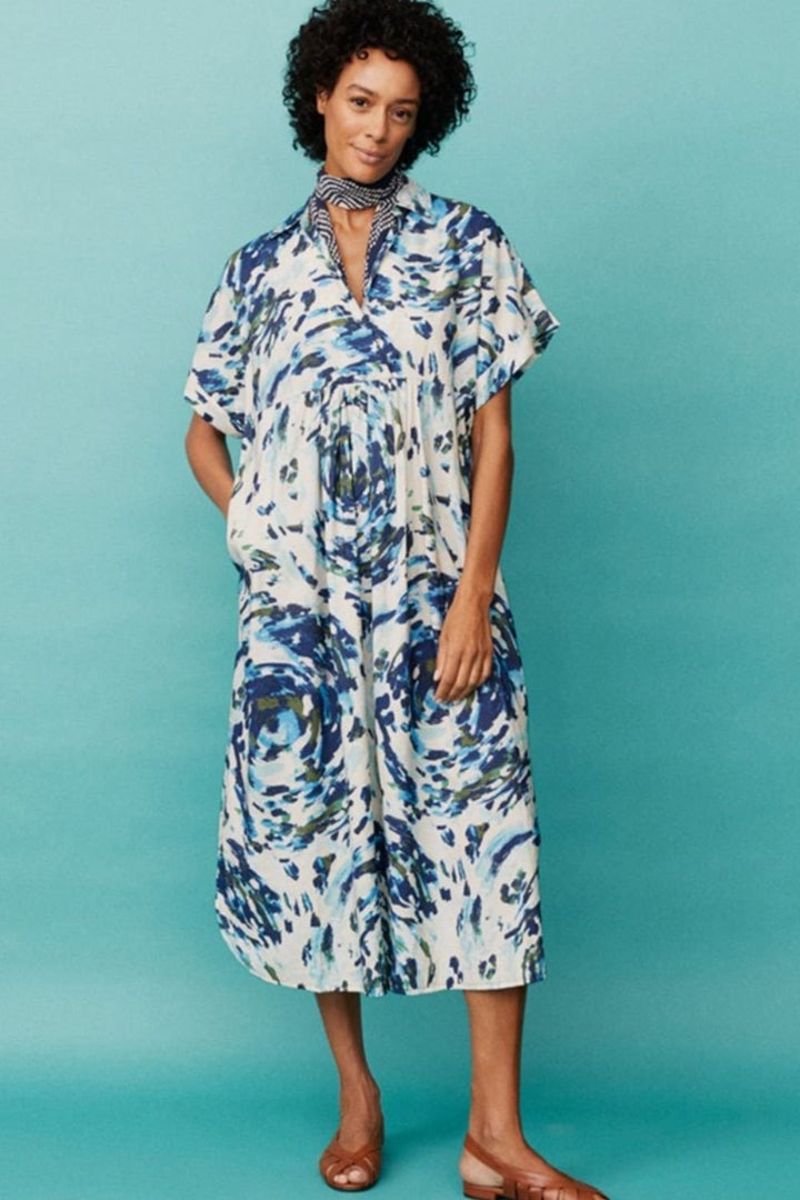 OSOLA DRESS | COL=CENDRE BLUE