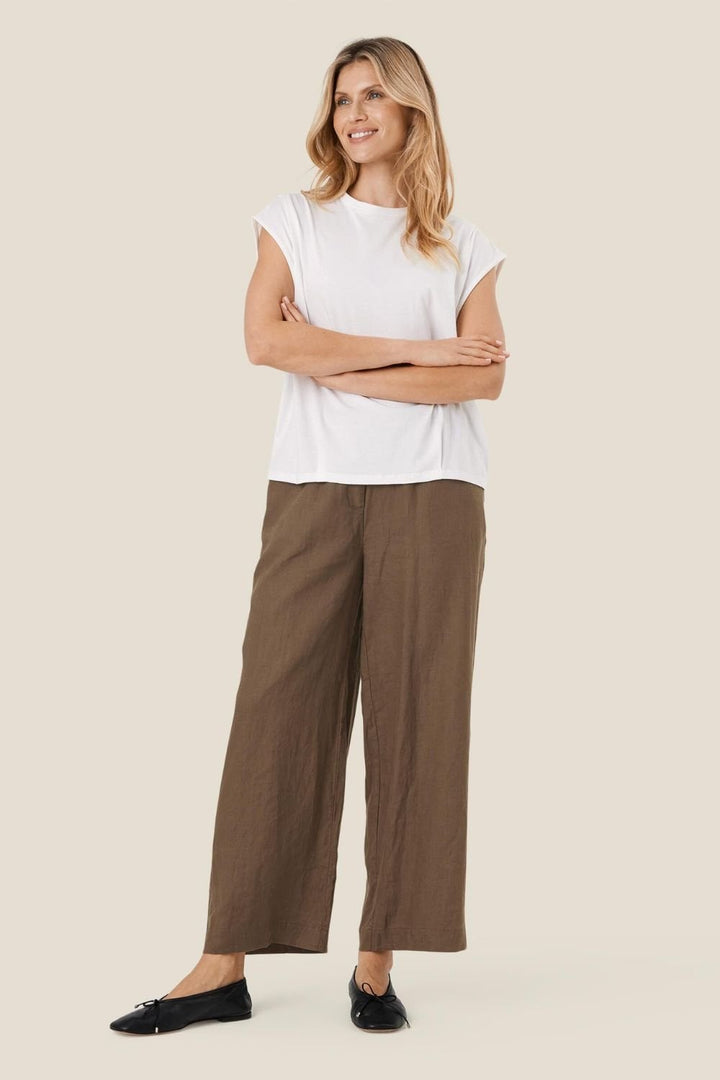 PARINI TROUSERS | COL=CROCODILE