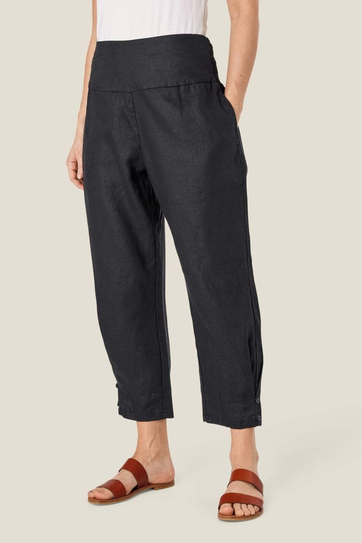 PENNA TROUSERS | COL=BLACK,TIGER LILLY