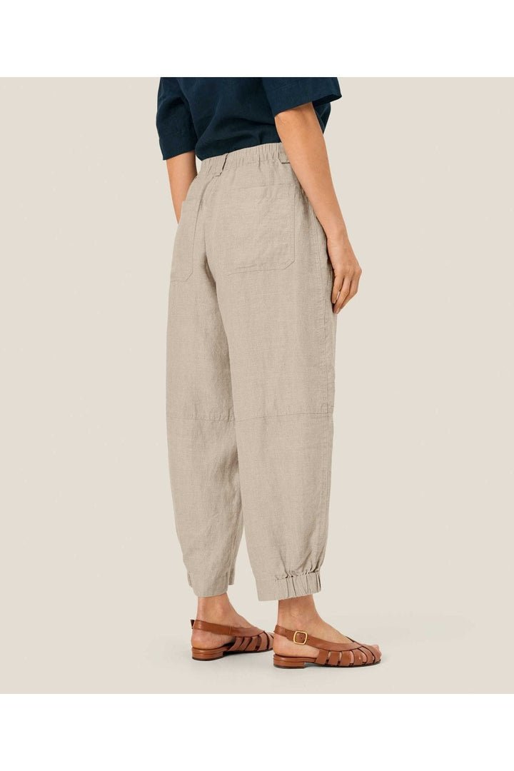 PRIONNAS TROUSERS | COL=NATURAL,NAVY