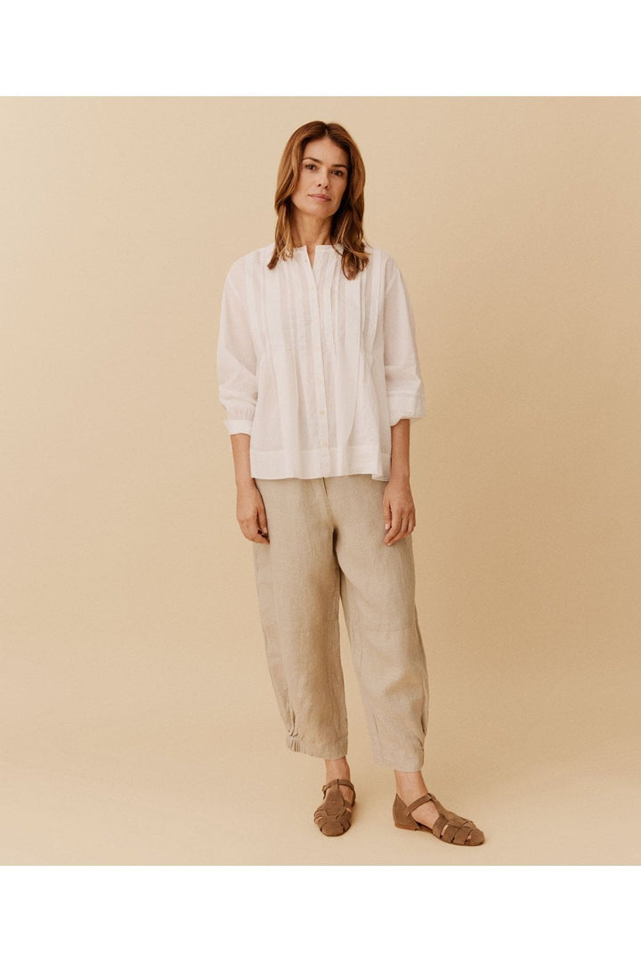PRIONNAS TROUSERS | COL=NATURAL,NAVY