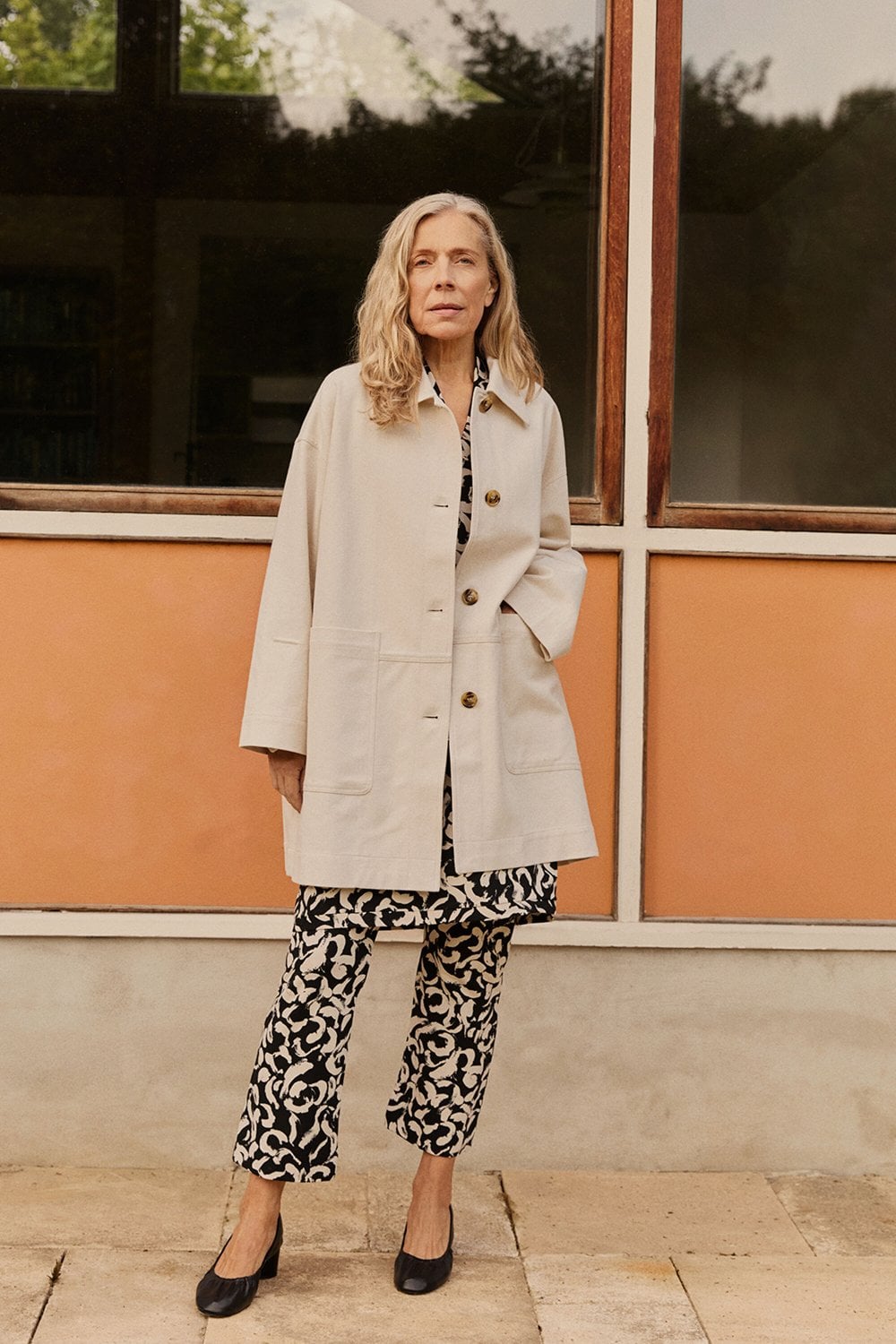 TEDDIE COAT | COL=OYSTER