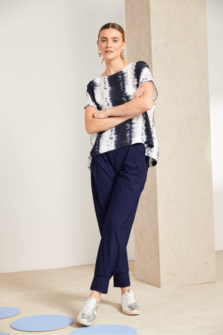 CUFF TROUSER | COL=FRENCH BLUE