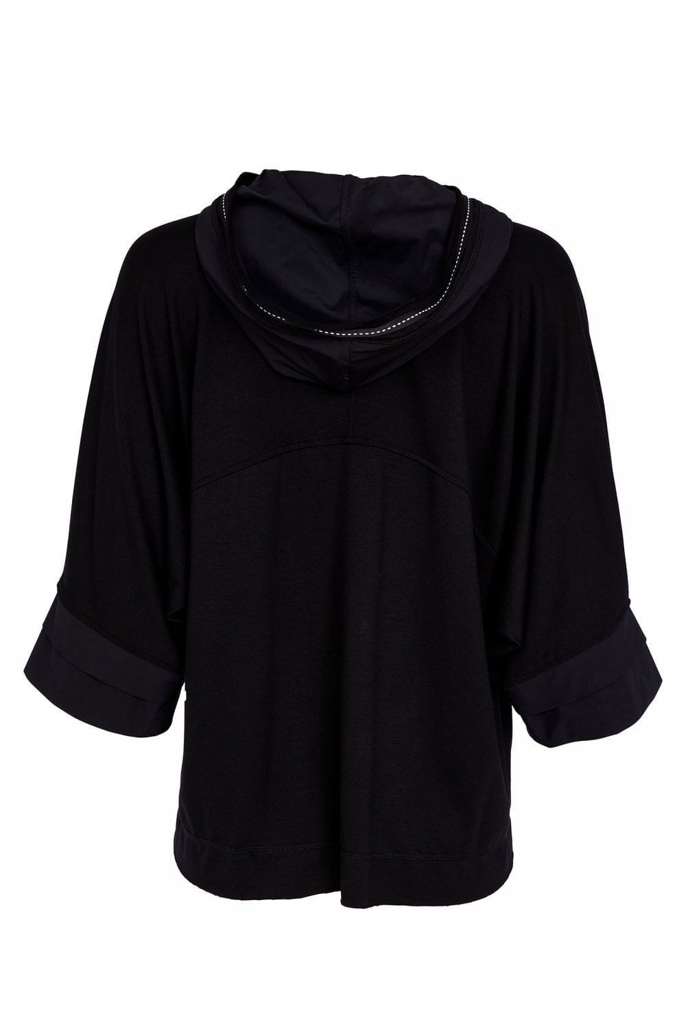 JACKET WITH CONTRAST FRONT | COL=BLACK/WHITE