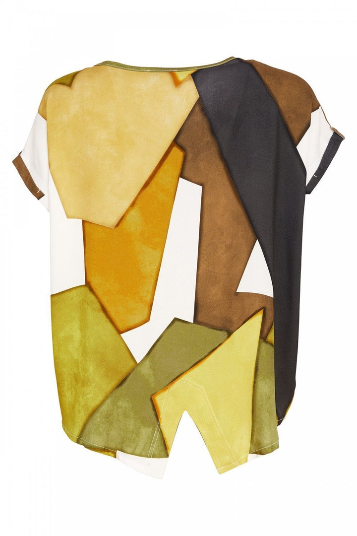 MULTI GRAPHIC PRINT TOP | COL=OASIS