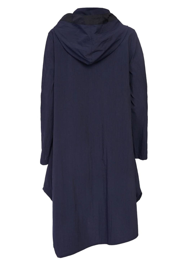 OVERSIZED HOODED JACKET | COL=NAVY