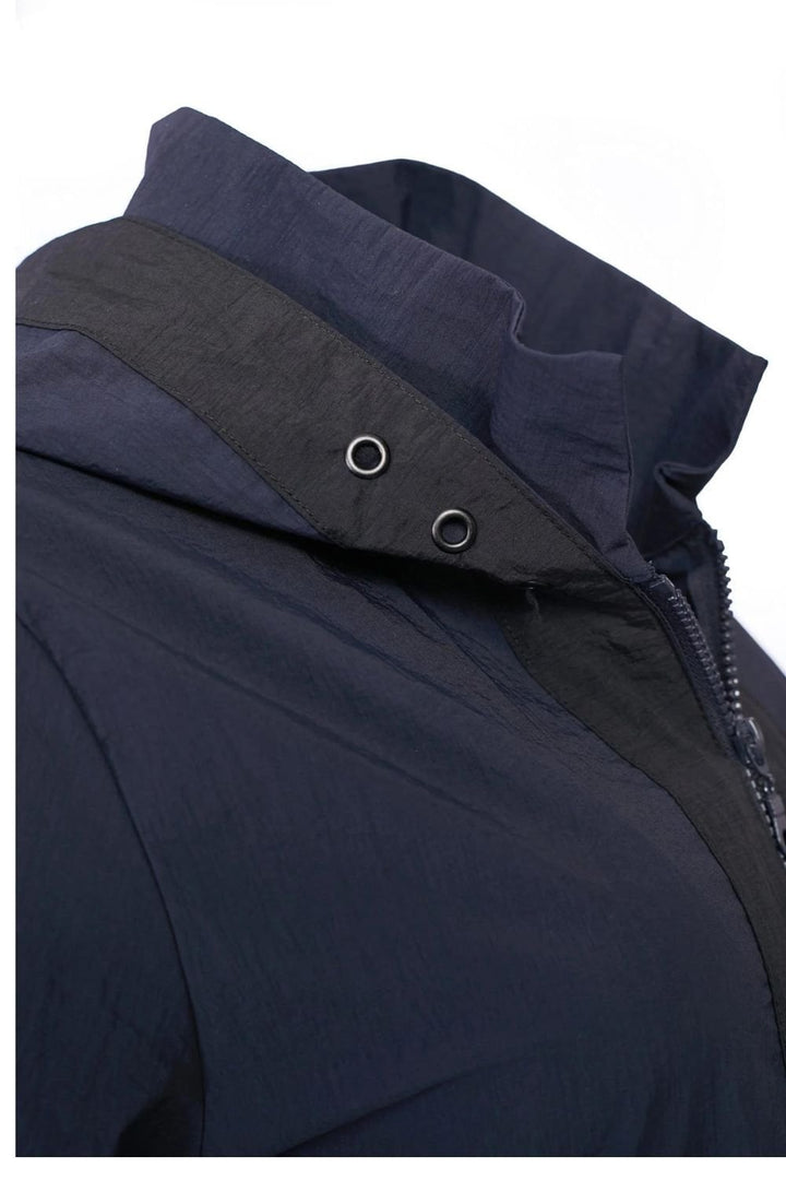 OVERSIZED HOODED JACKET | COL=NAVY