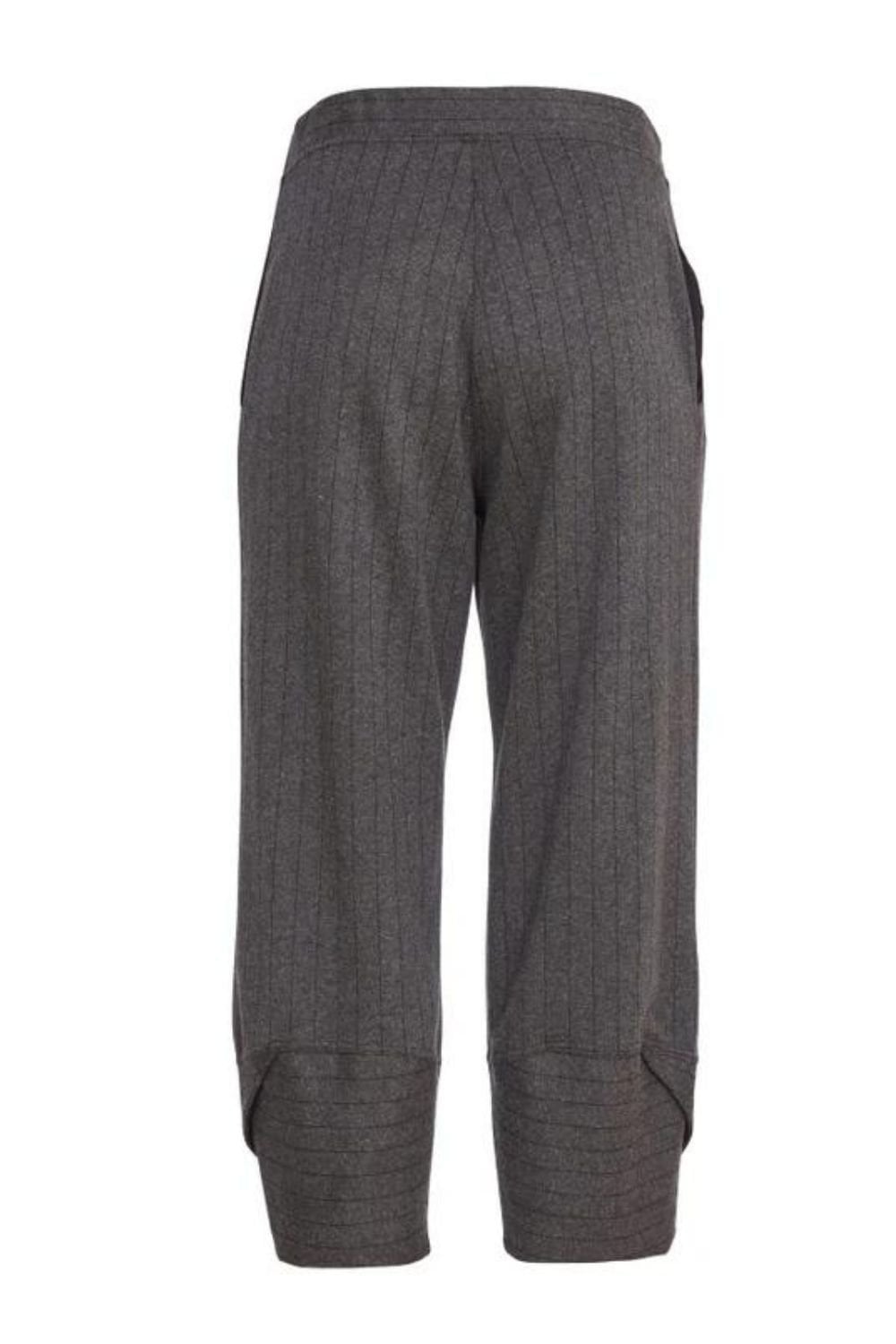 STRIPE TROUSER WITH WRAPOVER HEM | COL=MIX