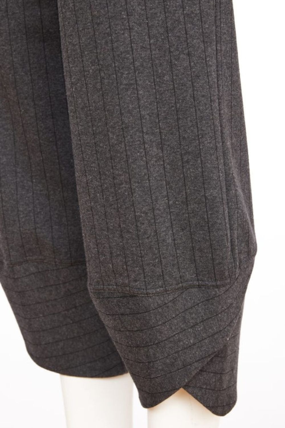 STRIPE TROUSER WITH WRAPOVER HEM | COL=MIX