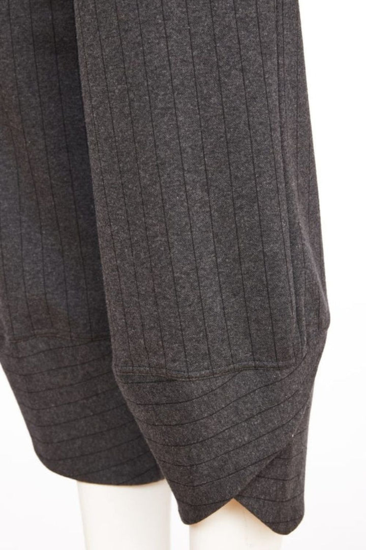 STRIPE TROUSER WITH WRAPOVER HEM | COL=MIX