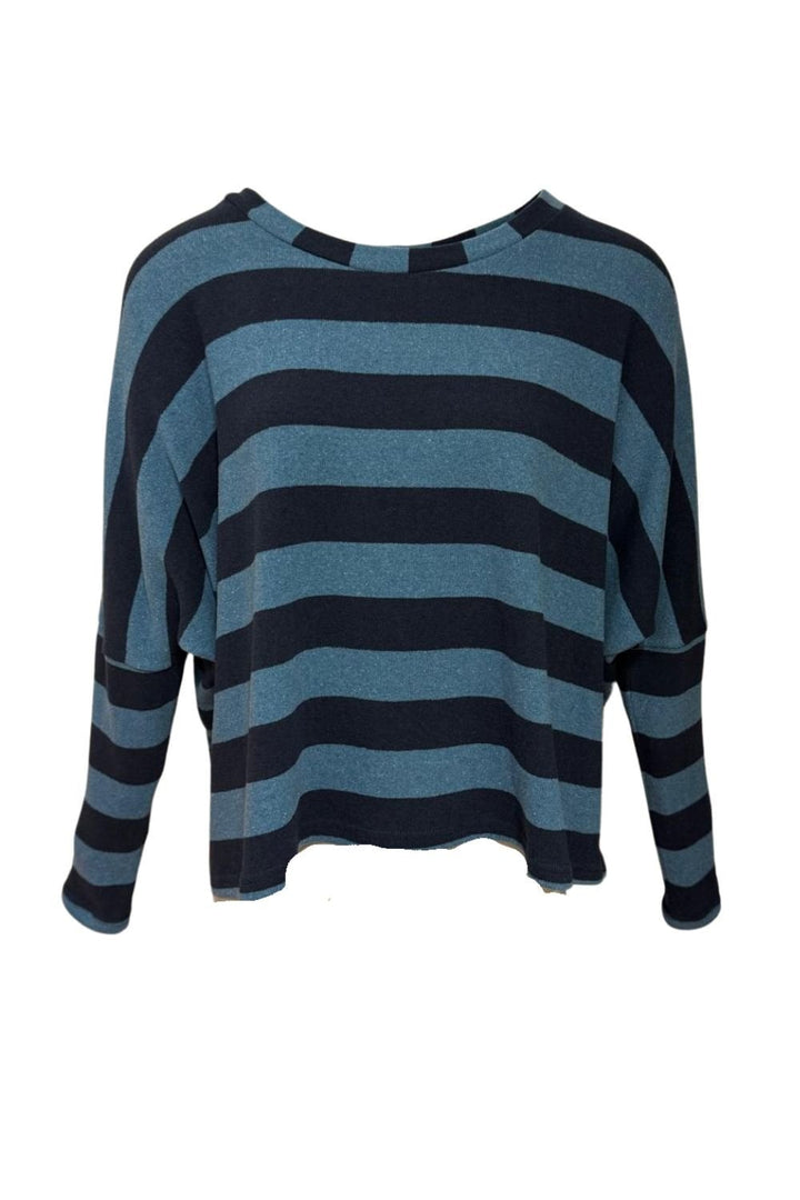 THICK STRIPE FLARED  TOP | COL=MIX