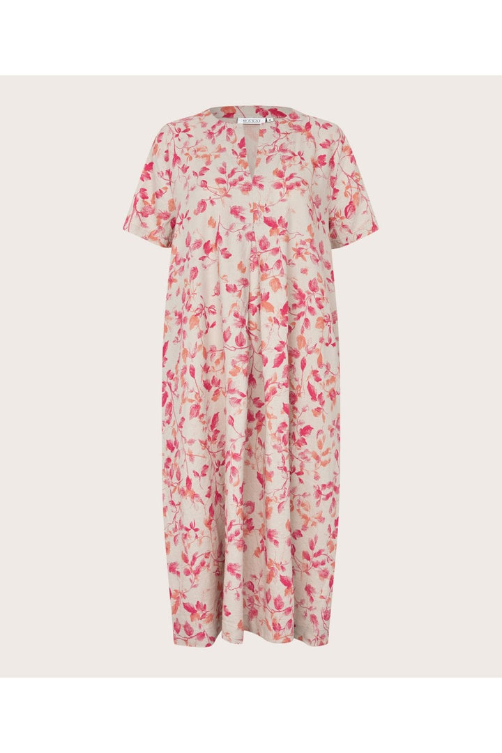 NIPANI DRESS | COL=CARMINE
