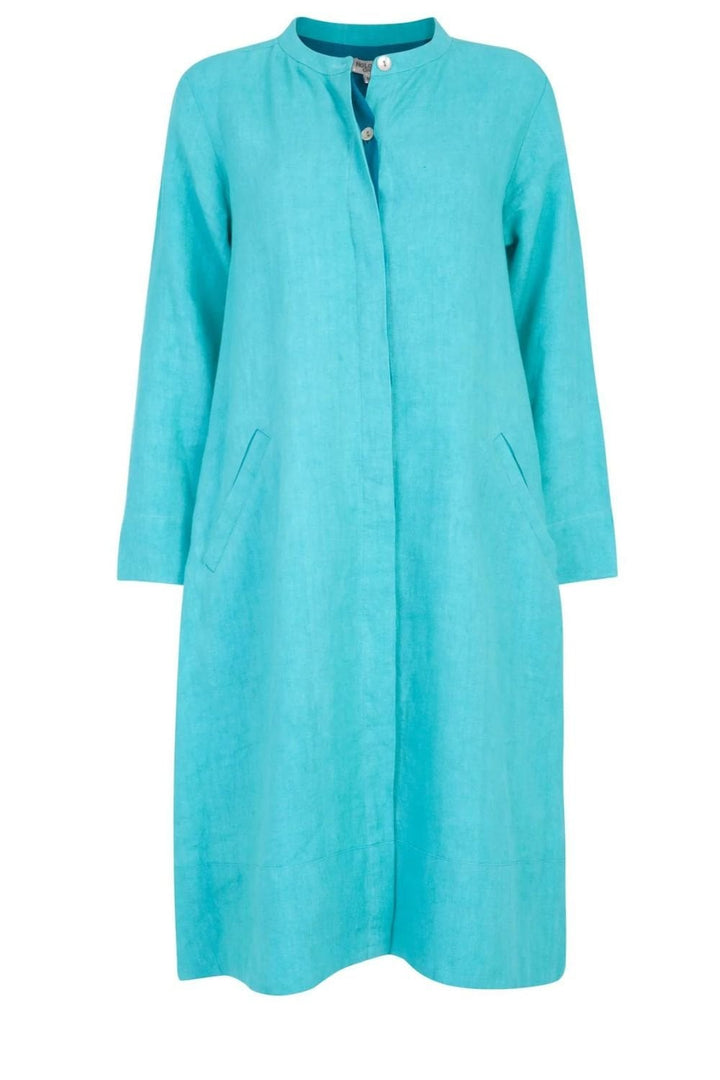 SUPER MIX COAT | COL=BLUE,PEACOCK,PEONY,SATSUMA