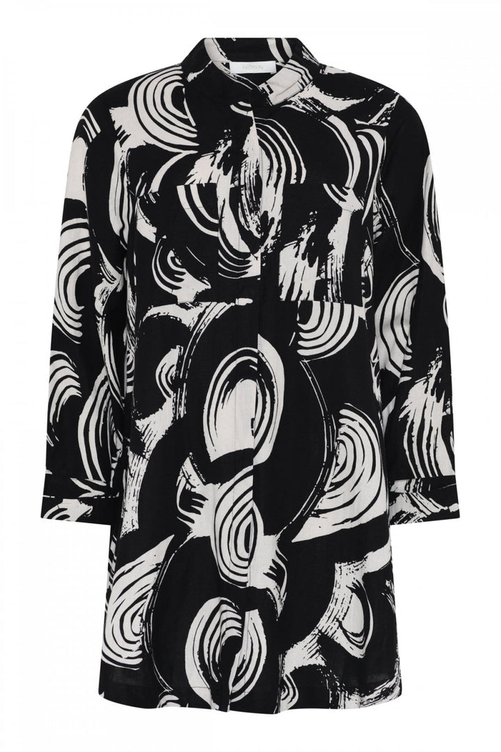 ABSTRACT JACKET | COL=BLACK