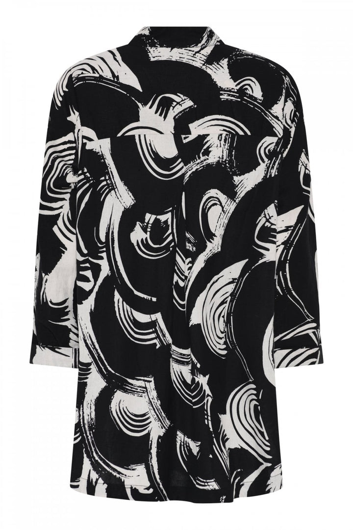 ABSTRACT JACKET | COL=BLACK